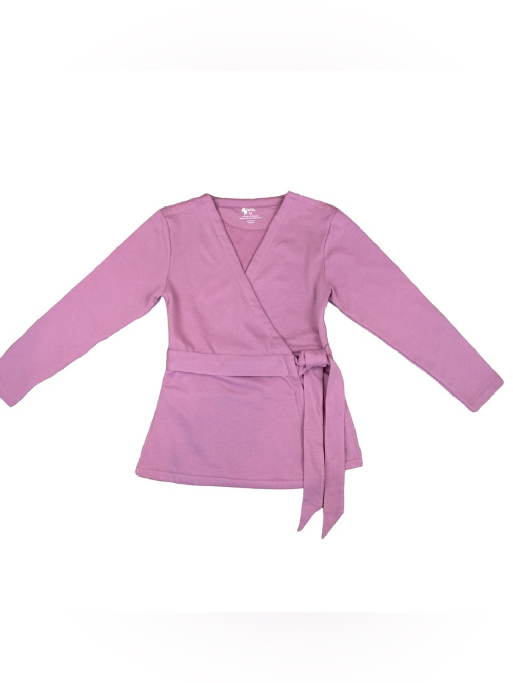 SLIM FIT Adult Chest Access French Terry Wrap Top